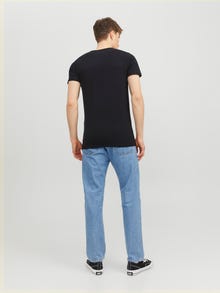 Jack & Jones Einfarbig T-shirt -Black - 12058529