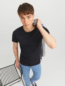 Jack & Jones Einfarbig T-shirt -Black - 12058529
