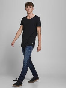Jack & Jones JJITIM JJORIGINAL JOS 719 NOOS Coupe slim droite -Blue Denim - 12118215