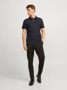 Jack & Jones Bez vzoru Polo -Dark Grey Melange - 12136668