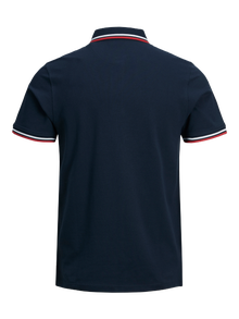 Jack & Jones Plain Polo -Navy Blazer - 12136668