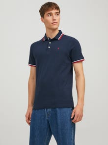 Jack & Jones Plain Polo -Navy Blazer - 12136668