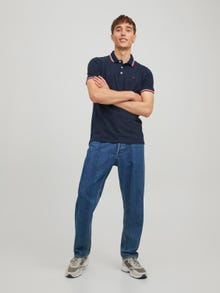Jack & Jones Plain Polo -Navy Blazer - 12136668