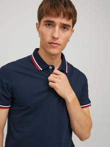 Jack & Jones Plain Polo -Navy Blazer - 12136668