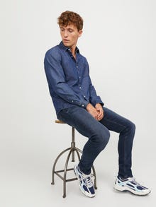 Jack & Jones JJIGLENN JJORIGINAL CB 812 NOOS Jeans i slim fit -Blue Denim - 12173407