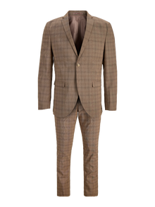 Jack & Jones JPRFRANCO Super Slim Fit Suit -Rain Drum - 12183530
