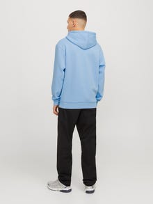 Jack & Jones Hoodie -Chambray Blue - 12249340