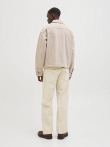 Jack & Jones JJIEDDIE JJCOOPER AM 469 Jean à coupe loose -Ecru - 12253572