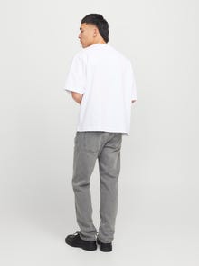 Jack & Jones JJICHRIS JJCLASSIC AM 578 Relaxed Fit Jeans -Light Gray - 12270421