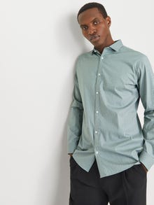 Jack & Jones Chemise Slim Fit -Stormy Sea - 12274381