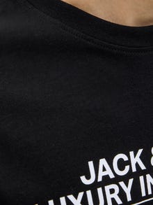Jack & Jones Printed T-shirt -Black - 12276502