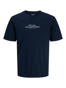 Jack & Jones T-shirt Imprimé -Navy Blazer - 12276502