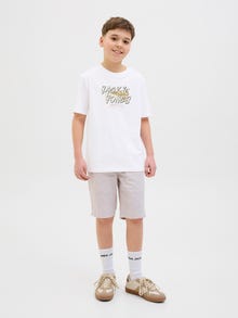 Jack & Jones T-shirt Junior -Bright White - 12278350