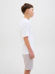 Jack & Jones T-shirt Junior -Bright White - 12278350