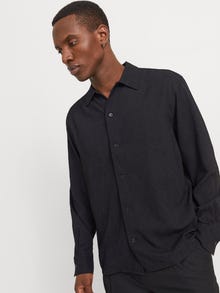 Jack & Jones Avar lõige Särgikrae Särk -Black - 12278765