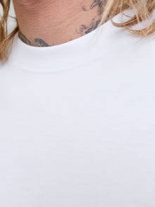 Jack & Jones Printet Langærmet T-shirt -White - 12278788